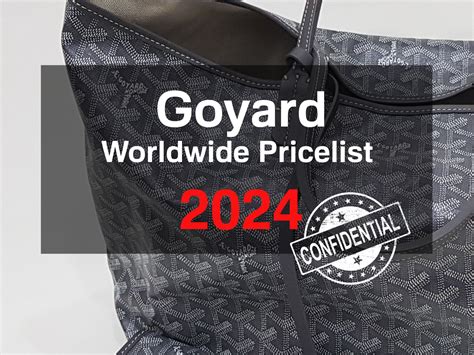 goyard preise 2024